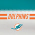 NFL Miami Dolphins White Striped Moto E5 Play Skin
